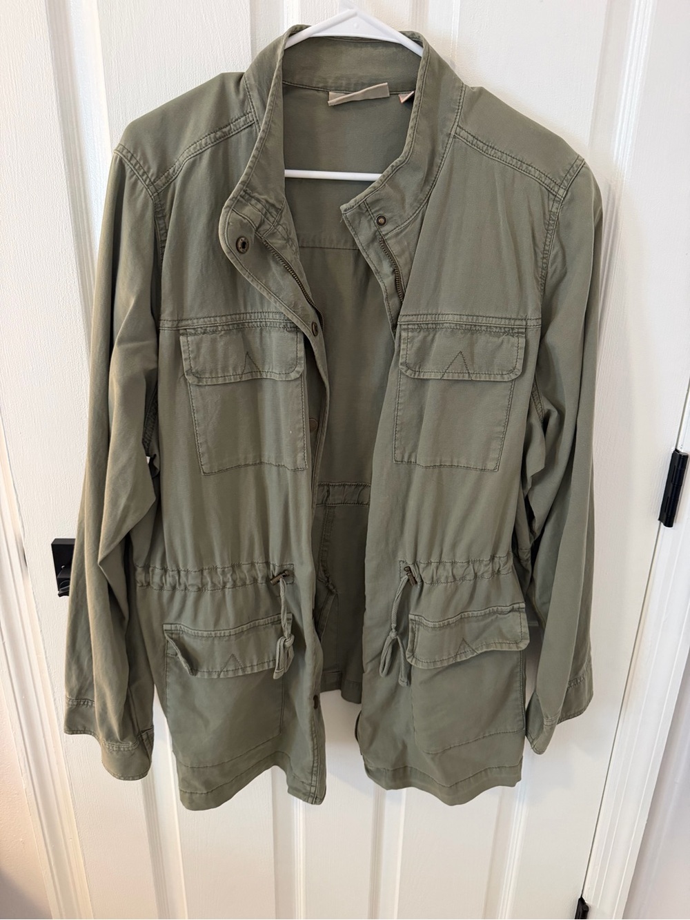 EVRI Women's Olive Green Utility Jacket